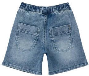 S.Oliver denim short light blue denim Korte broek Blauw Jongens Katoen 104