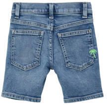 S.Oliver denim short medium blue denim Korte broek Blauw Effen 110