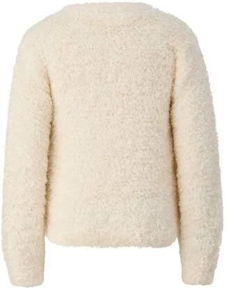 S.Oliver gebreid vest ecru Meisjes Polyester Ronde hals Effen - Foto 2