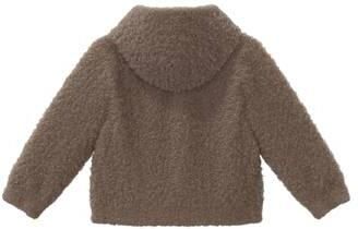 S.Oliver gebreid vest lichtbruin Polyester Capuchon Effen - Foto 2
