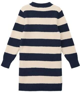 S.Oliver gebreide gestreepte jurk ecru donkerblauw Meisjes Polyester Ronde hals - Foto 4