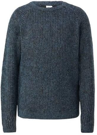 S.Oliver gebreide trui blauw Jongens Acryl Ronde hals Effen