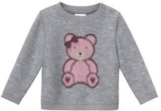 S.Oliver gebreide trui grijs roze Sweater Jongens Polyamide Ronde hals