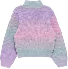 S.Oliver gebreide trui paars Meisjes Polyester Col Effen 104 110