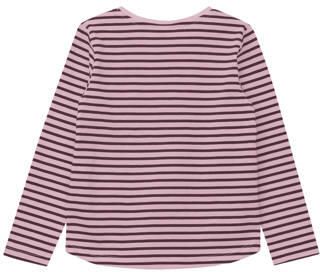 S.Oliver gestreepte longsleeve roze bruin Meisjes Katoen Ronde hals Streep - Foto 2