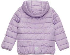 S.Oliver gewatteerde tussenjas lila Paars Meisjes Polyester Capuchon Effen 122
