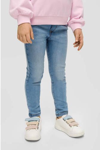 S.Oliver high rise skinny fit jegging Medium blue denim Jeans Blauw 104 - Foto 2