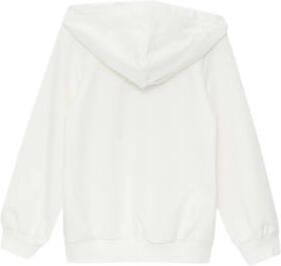 S.Oliver hoodie met printopdruk wit Sweater Printopdruk 116 122
