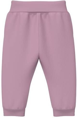S.Oliver katoenen babybroek roze Meisjes Stretchkatoen Effen