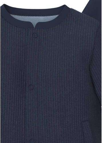 S.Oliver katoenen sweatvest donkerblauw Meerkleurig - Foto 2