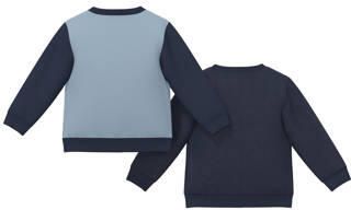 S.Oliver katoenen sweatvest donkerblauw Meerkleurig - Foto 3