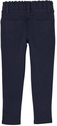 S.Oliver legging donkerblauw Meisjes Stretchkatoen Effen 122 - Foto 4