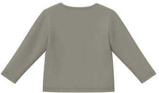 S.Oliver longsleeve groen Jongens Stretchkatoen Ronde hals Effen - Foto 2