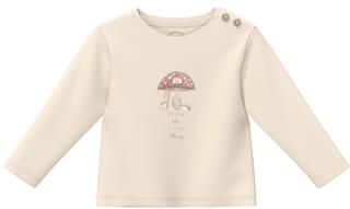 S.Oliver longsleeve met print ecru Jongens Katoen Ronde hals Printopdruk