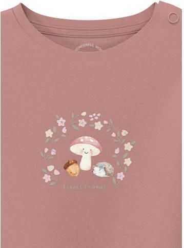 S.Oliver longsleeve met print oudroze Katoen Ronde hals - Foto 2