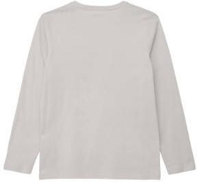S.Oliver longsleeve met printopdruk ecru Jongens Katoen Ronde hals Printopdruk 158 164