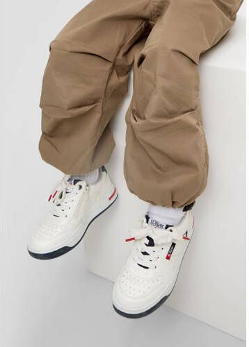 S.Oliver RED LABEL Slim fit stoffen broek met elastische band