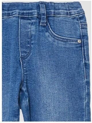S.Oliver regular waist slim fit jeggings medium blue denim Jeans Blauw Meisjes Stretchdenim - Foto 5