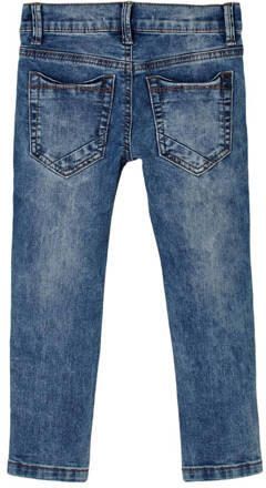S.Oliver slim fit jeans dark denim Blauw Jongens Stretchdenim Effen 104 - Foto 4