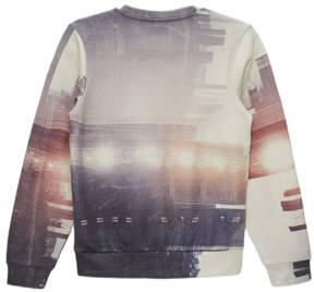 S.Oliver sweater met all over print ecru Jongens Polyester Ronde hals All over print 158 164 - Foto 2