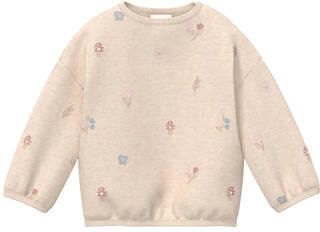 S.Oliver sweater met print beige All over print