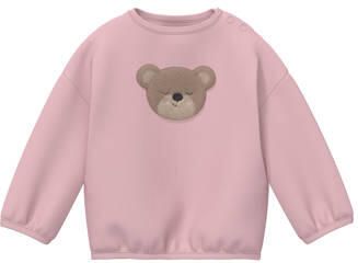 S.Oliver sweater met print roze Printopdruk