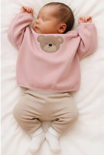 S.Oliver sweater met print roze Printopdruk - Foto 3
