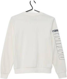 S.Oliver sweater met printopdruk ecru Jongens Katoen Ronde hals Printopdruk 134 140 - Foto 1
