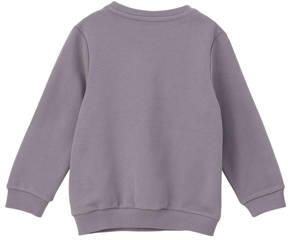 S.Oliver sweater met printopdruk grijs Printopdruk 104 110