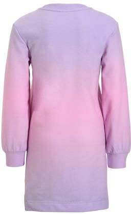 S.Oliver sweatjurk met printopdruk lila roze Paars Printopdruk 128