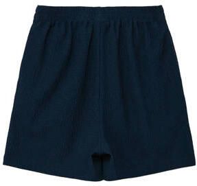 S.Oliver sweatshort donkerblauw Korte broek Meisjes Polyester Effen 116