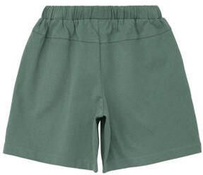 S.Oliver sweatshort petrol Korte broek Blauw Effen 122