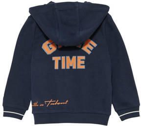 S.Oliver RED LABEL Regular fit sweatjack met printdetails en geborduurde details