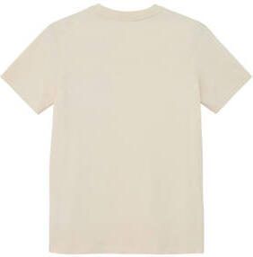 S.Oliver T-shirt beige Jongens Katoen Ronde hals Effen 134 140