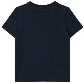 S.Oliver T-shirt met printopdruk Blauw Jongens Katoen Ronde hals Printopdruk 128 134
