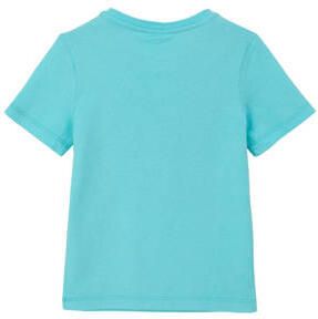 S.Oliver T-shirt met printopdruk blauw Meisjes Katoen Ronde hals Printopdruk 128 134