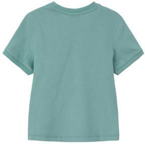 S.Oliver T-shirt met printopdruk donkerblauw Jongens Katoen Ronde hals 104 110