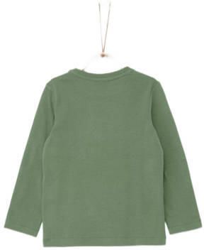 S.Oliver RED LABEL Regular fit shirt met lange mouwen van katoenjersey met print aan de voorkant