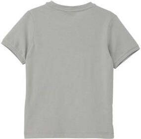 S.Oliver T-shirt met printopdruk lichtgrijs Jongens Katoen Ronde hals Printopdruk 104 110 - Foto 3