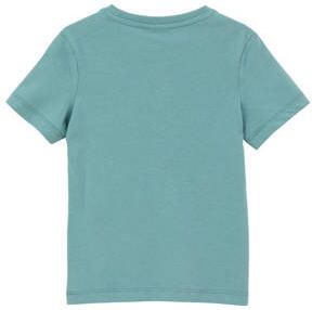 S.Oliver T-shirt met printopdruk petrol Blauw Jongens Katoen Ronde hals 104 110 - Foto 3