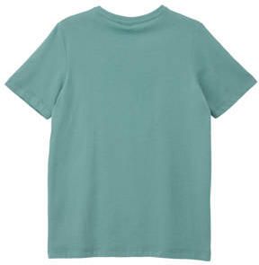 S.Oliver T-shirt met printopdruk petrol Blauw Jongens Katoen Ronde hals 146 152 - Foto 2