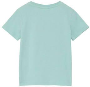 S.Oliver T-shirt met printopdruk turquoise Blauw Jongens Katoen Ronde hals 104 110 - Foto 3