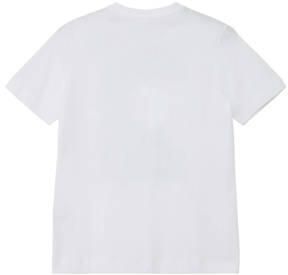 S.Oliver T-shirt met printopdruk wit Jongens Katoen Ronde hals Printopdruk 146 152
