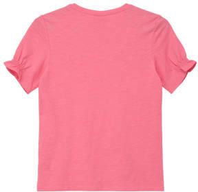 S.Oliver T-shirt Roze Meisjes Katoen Ronde hals Effen 146 152