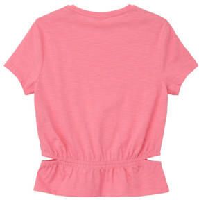 S.Oliver T-shirt roze Meisjes Katoen Ronde hals Effen 134 140