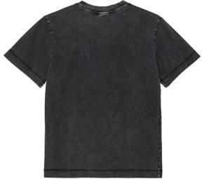 S.Oliver T-shirt zwart Jongens Katoen Ronde hals Effen 146 152