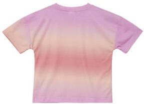 S.Oliver tie-dye T-shirt paars zalm Meisjes Polyester Ronde hals Tie-dye 146 152 - Foto 3