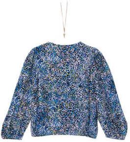 S.Oliver top met all over print multicolor Meisjes Viscose Ronde hals All over print 116 122 - Foto 1
