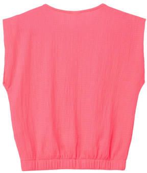 S.Oliver top roze Meisjes Polyester Ronde hals Effen 134 140