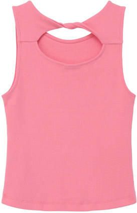 S.Oliver top roze Meisjes Stretchkatoen Ronde hals Effen 134 140